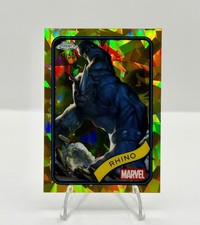 2025 Topps Chrome Sapphire Marvel RHINO Gold Sapphire #39 Spider-Man /50