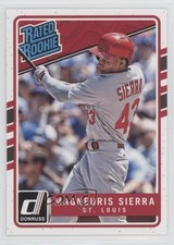 2017 Panini Chronicles Donruss Rated Rookies Magneuris Sierra #218 5cw