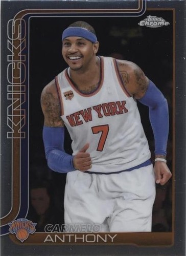 2025-26 Topps Chrome Carmelo Anthony #248 Basketball Refractor 10