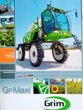 Oryginalna Grim Prospekt. Opryskiwacz samobieżny polowy GP Maxi.