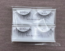 Ardell 160 Black False Eyelashes 100 Natural Hair 10 Pairs