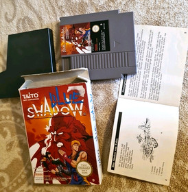 Blue Shadow NES Supergame aus 1991 Vollst&auml;ndig im Sammlerzustand (Seltenheit)