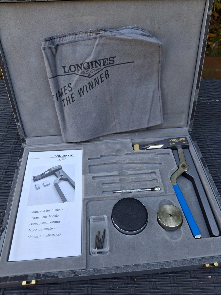 Herramienta de reparación de relojes Longines Sav 90 muy rara