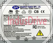 New Original FSP350-601U 100-240V 350W 1U Server Power Supply With -5V