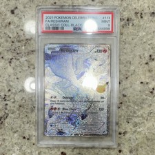 Reshiram 113/114 Celebrations Classic Collection Full Art Holo PSA 9
