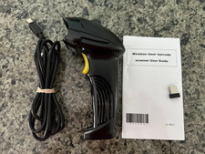 2.4G Wireless Handheld Laser 1D Barcode Scanner