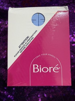 Biore Original Deep Cleansing Pore Strips 14 Ct (4 Pack) Blackhead Remover