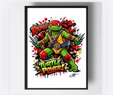 A4 Glossy Art Print - Raphael (Ninja turtles) - No Frame