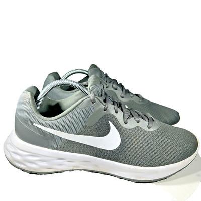 Nike Revolution 6 Next Nature Mens Running Shoes Size 9 Gray Sneaker Gym Walking