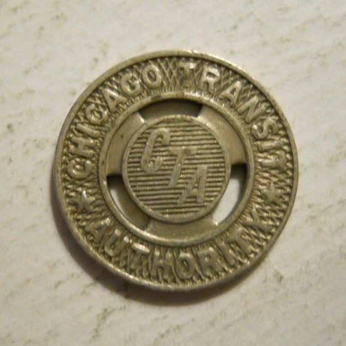 Chicago Transit Authority (Illinois) transit token - IL150Z