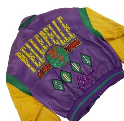 Vintage 90s Marc Buchanan Pelle Pelle Leather Jacket Mens Large 44