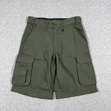 Boy Scouts of America BSA Youth Sz 10 Cargo Shorts Olive Green Official Uniform