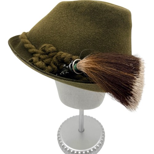 VTG Hutmacher Zaph Austrian Bavarian Alpine Tyrolean Hat Gamsbart Oktoberfest