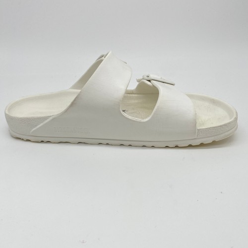Birkenstock Arizona Essentials donna 9,5 fibbie bianche 1104 - Foto 8 di 9
