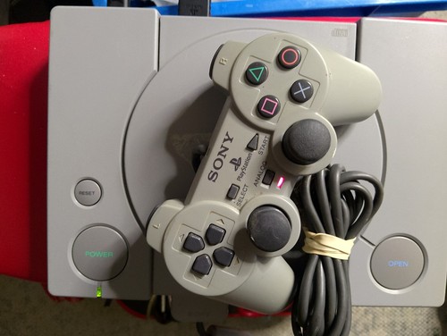 Sony Playstation 1 PS1 Console Bundle SCPH-5501 & 14 Games Tested & Working - Picture 19 of 20