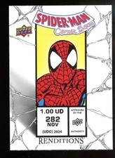 2024 Marvel Renditions Spider-Man Corner Box Insert Card CB-16 | Spider-Man