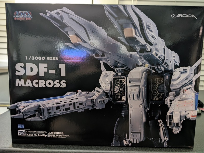 1/3000 Completely Transformable SDF-1 Macross (Reissue) by Arcadia