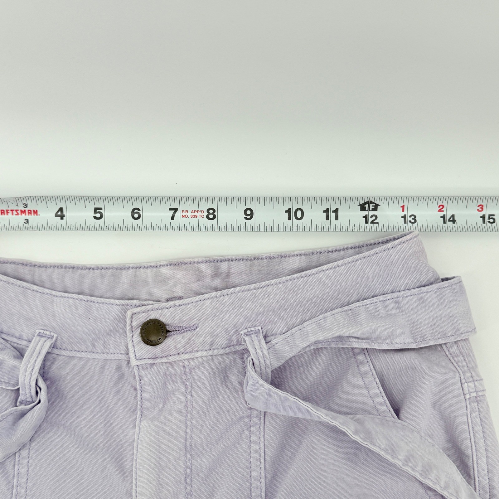 Universal Thread Lavender Purple Pants Utility Cr… - image 13
