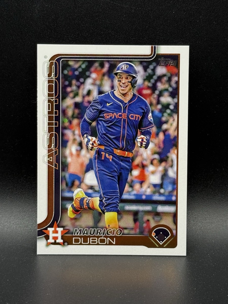Mauricio Dubón 2025 Topps Series 1 #222 Houston Astros Baseball