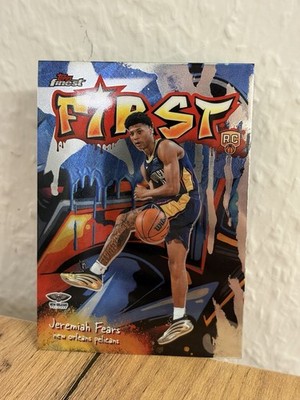 2025-26 Topps Finest JEREMIAH FEARS First Rookie #7
