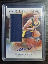 2023-24 Panini Origins #RJA-WON Isaiah Wong - RC - 12022