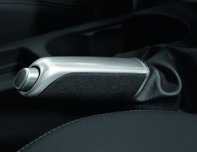 Original Ford Handbremsgriff mit Einsatz im Aluminium-Design 1334522