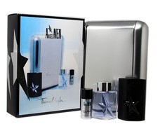 THIERRY MUGLER ANGEL 3 PIECE GIFT SET FOR MEN EAU DE TOILETTE SPRAY 50ML NIB