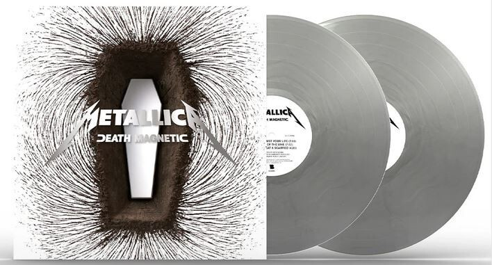 Metallica Death Magnetic Double Vinyl LP 180g Colored Silver New