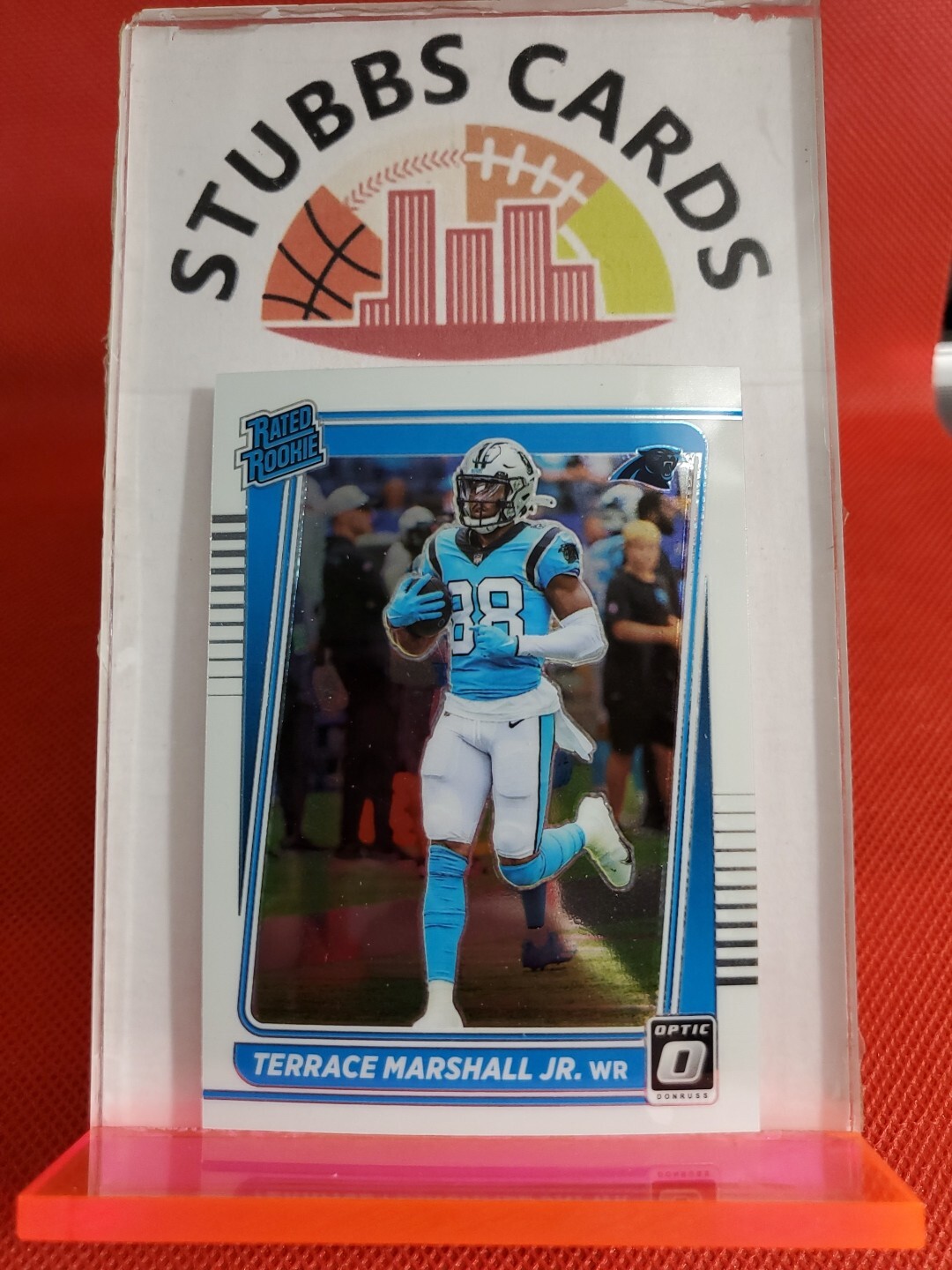 2021 Panini Donruss Optic Football Terrace Marshall Jr. Rated Rookie RC #218!!