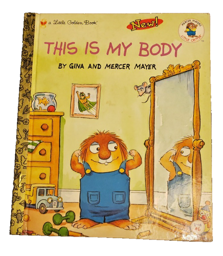 ein kleines goldenes Buch DAS IST MEIN KÖRPER von Gina & Mercer Mayer 1998 1. Auflage - Bild 6 von 6