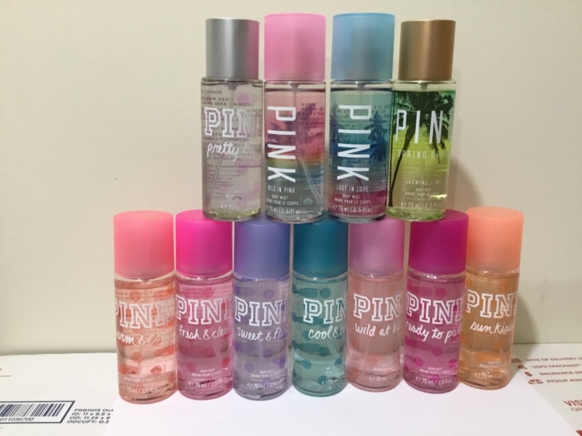 VICTORIA'S SECRET PINK BODY MIST SPRAY FRAGRANCE TRAVEL SIZE 2.5