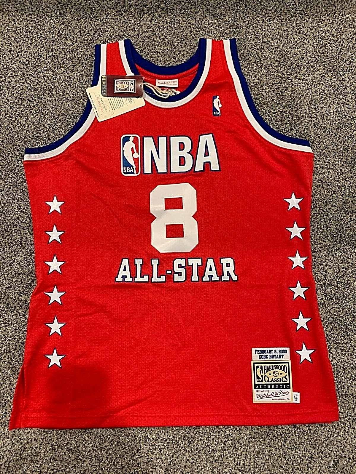 2003 kobe bryant all star jersey