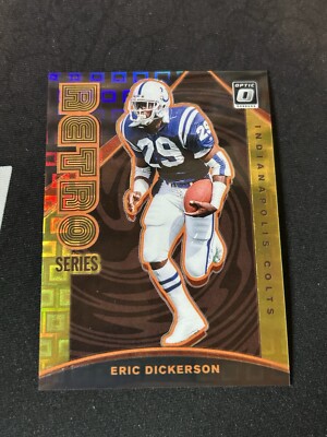 2020 Panini Donruss Optic Eric Dickerson Black Pandora /25 Retro Series #RS-ED