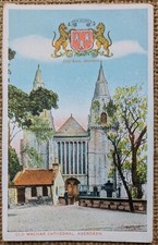 Aberdeen Old Machar Cathedral with Coat of Arms, Star Ser. G.D & D Postcard