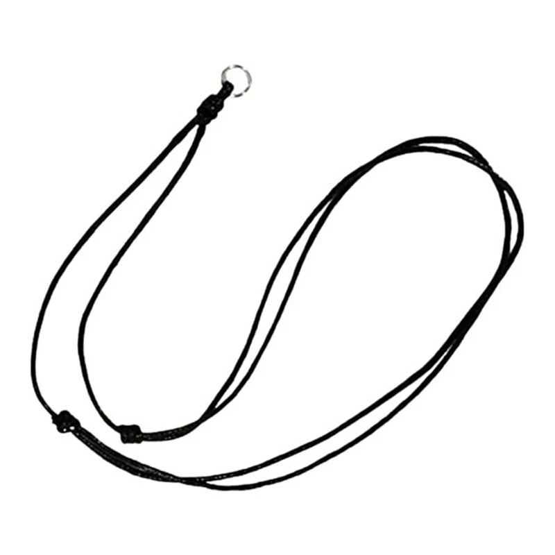 Pack of 100 Adjustable Black Wax Rope Necklace Cord Necklace Rope