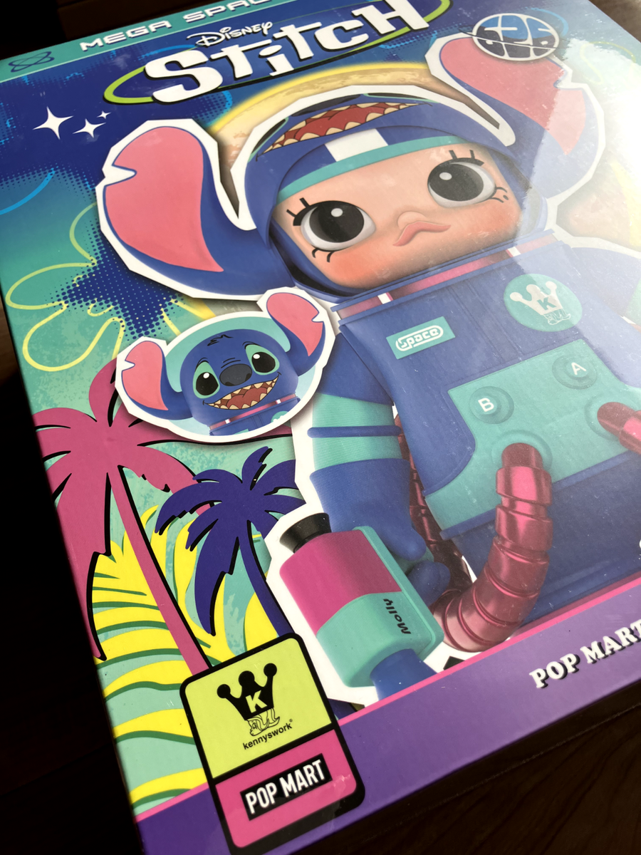 POP MART MEGA Collection 400% SPACE MOLLY Stitch H326mm POP MART MEGA Collection 400% SPACE MOLLY Stitch H326mm