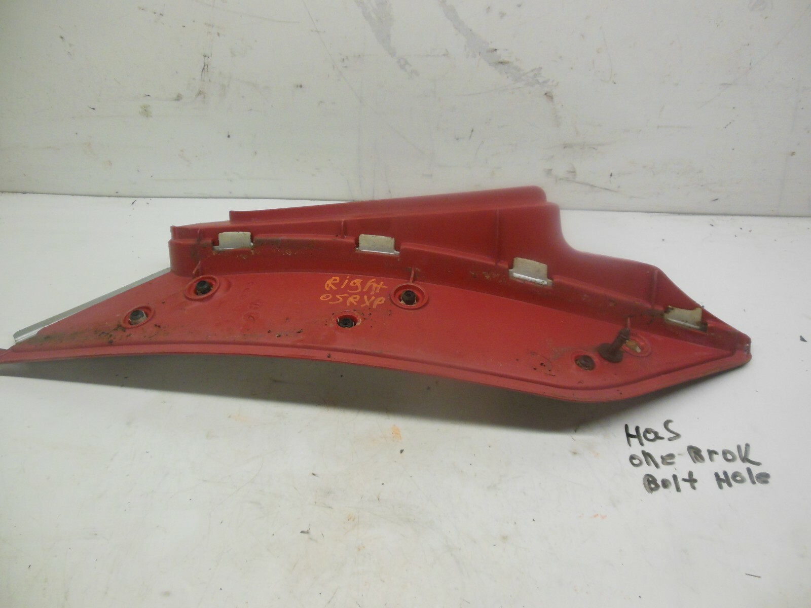 BB10 Seadoo RXP Supercharged 2005 RH Moulding 291002107 269001293 