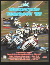 Sports Pub: Road Atlanta Motorcycle Yearbook 1989-AMA event program & histori...