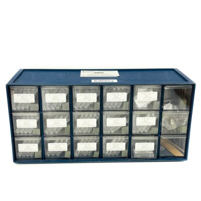 Garrett 0803 Resistor Chip 5% 0Ω to 10MΩ 18 Drawer w Akro-Mils