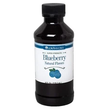 LorAnn Oils Super Strength Blueberry Flavor, 4 ounce bottle