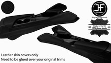 Schwarz & 2X Kniesch�tzer Leder & Armlehne Abdeckung F�r Chevrolet Camaro 16-20