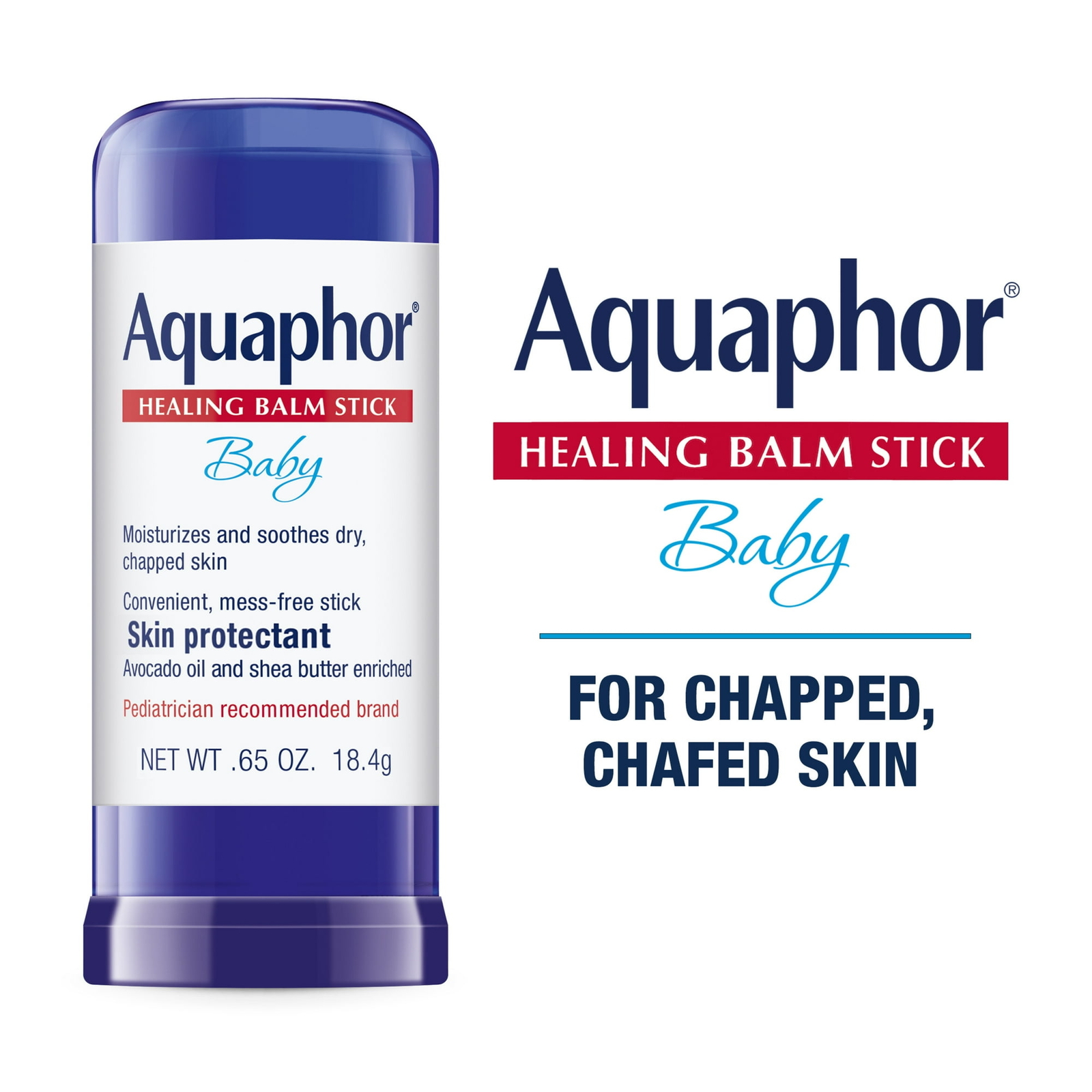 Aquaphor Baby Healing Balm Stick with Avocado Oil & Shea Butter 0.65 Oz
