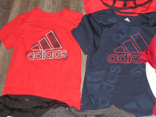 Boys 32 Pc Lot Sz 5 6 7 Shirts Pants Shorts Jackets UNDER ARMOUR NIKE ADIDAS - Picture 10 of 21