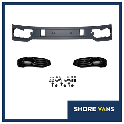 SHORE VANS VW T5.1 FRONT SPOILER Sportline Splitter Bumper PU Plastic **SALE**
