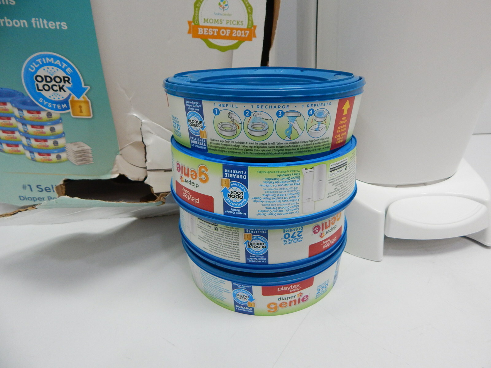 playtex diaper genie gift set