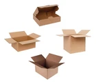 Shipping Box Cardboard Packaging Folding Carton Shipping Package Shipping Box Brown