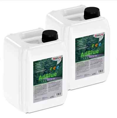 2 x 10 Liter AdBlue  Premium, Harnstofflösung inkl. Einfüllschlauch. 20 Liter
