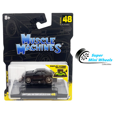 Muscle Machines 1:64 LBWK 1999 Nissan GT-R R34 Black #48