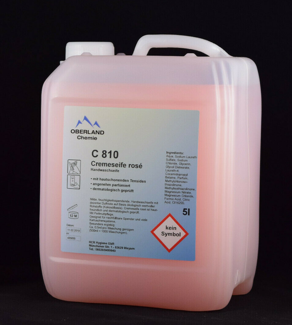 Flüssigseife, Cremeseife, Seife, Handseife 5 Liter