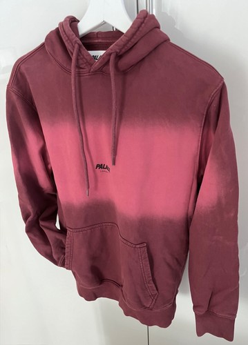 Palace Hoodie Gr. S rot "Fader Dip Dye Hood red" Kapuzenpullover - Bild 5 von 7